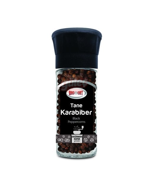 Bağdat Baharat Tane Karabiber Değirmenli Kapak 50 G
