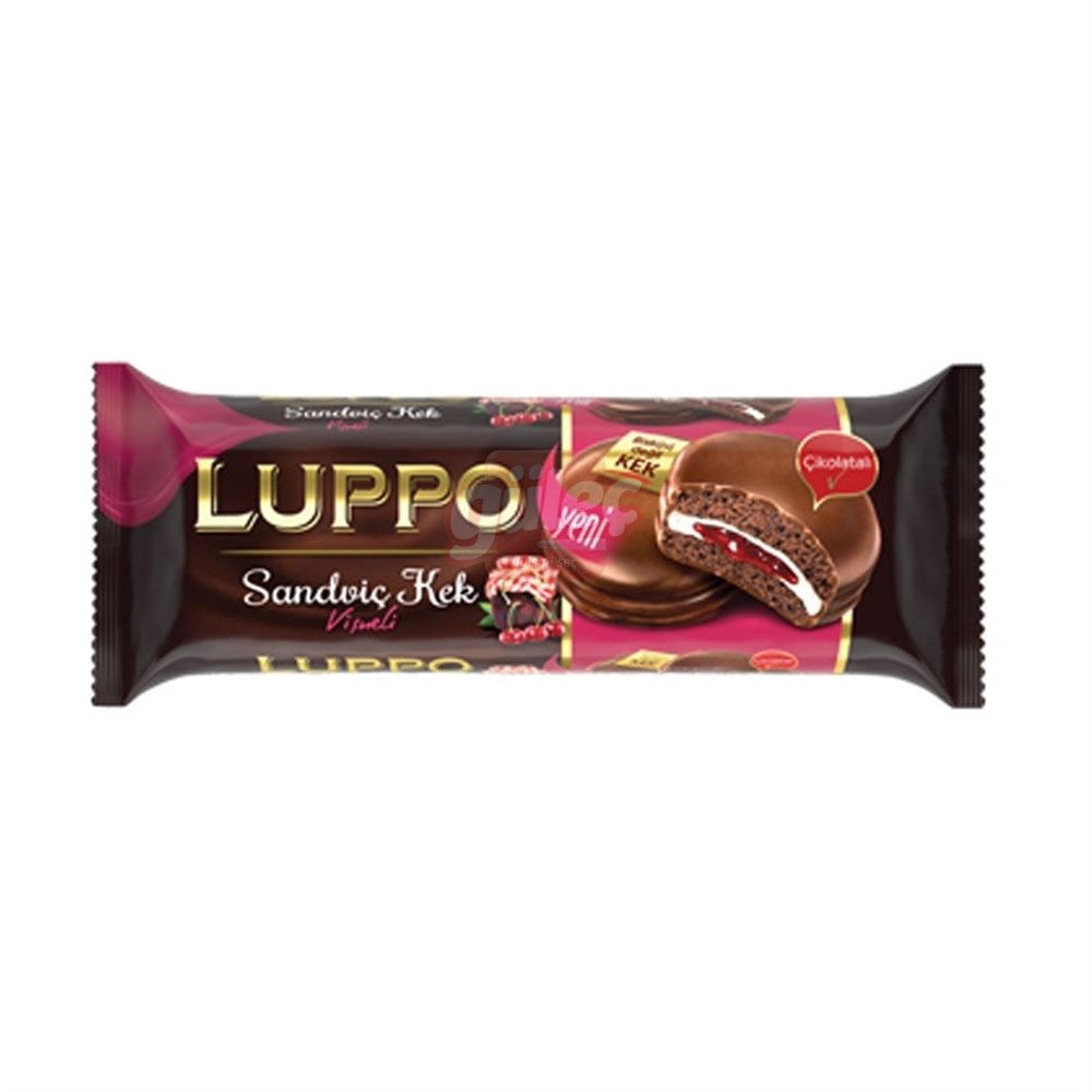 Luppo Vişneli Sandviç Kek 182 G