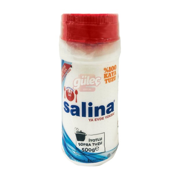 Salina Tuzluklu İyotu Sofra Tuzu 500 G