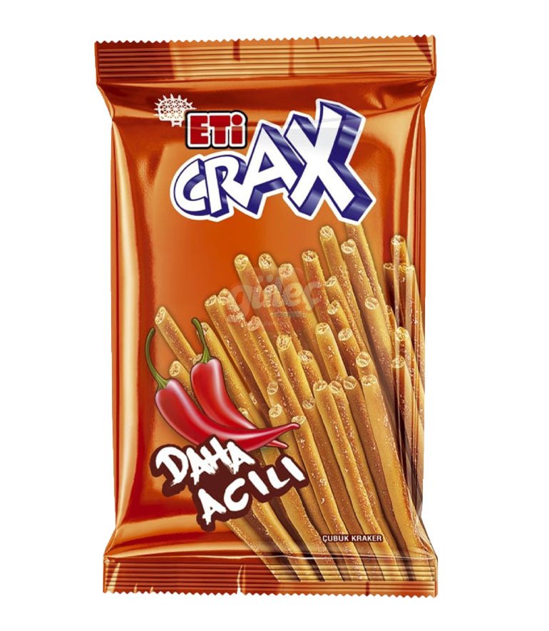 Eti Crax Çubuk Kraker Daha Acılı 50 G