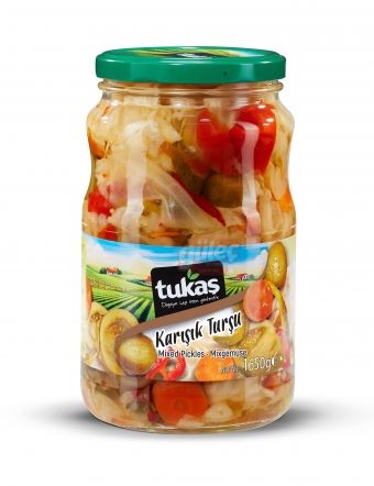 Tukaş Karışık Türlü Turşu 1700 CC