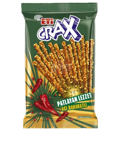 Eti Crax Patlayan Lezzet Acı Baharatlı 50 G