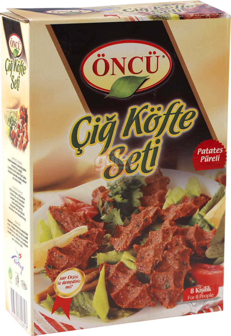 Öncü Patatesli Çiğ Köfte Seti 500 G