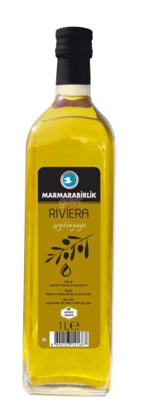 Marmara Birlik Riviera Zeytinyağı Cam Şişe 1 L