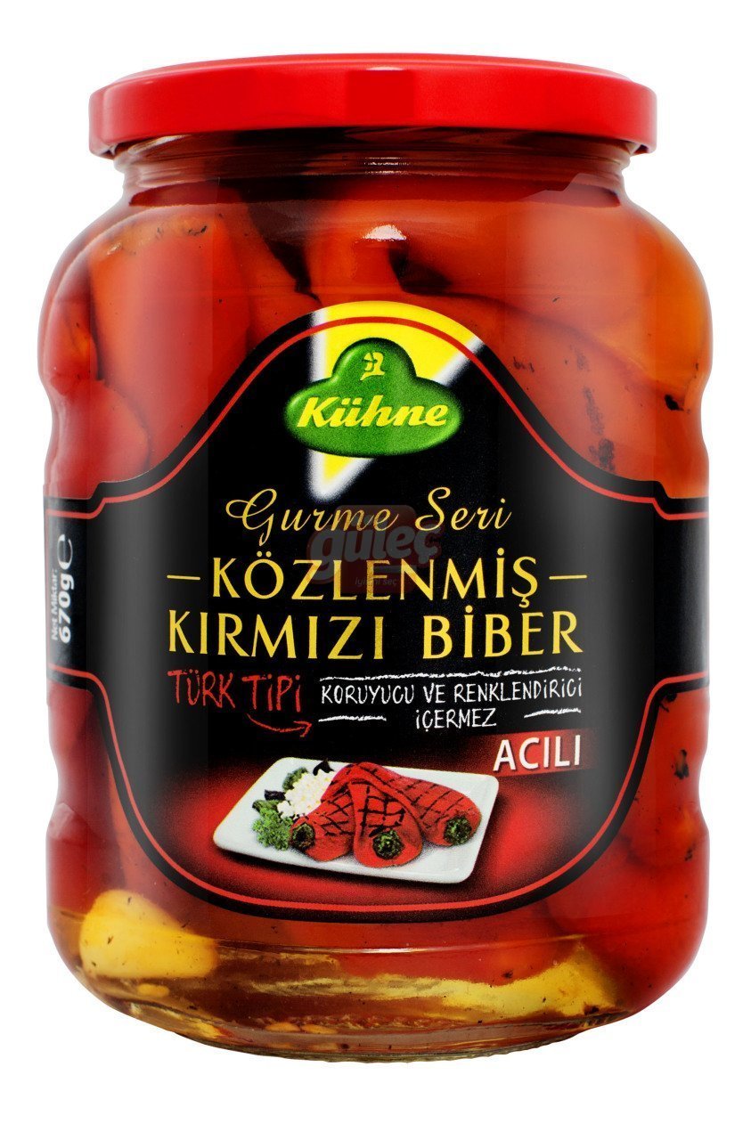 Kühne Közlenmiş Acı Kırmızı Biber 670 G
