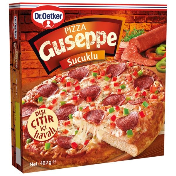 Dr. Oetker Pizza Guseppe Sucuklu Pizza 402 G