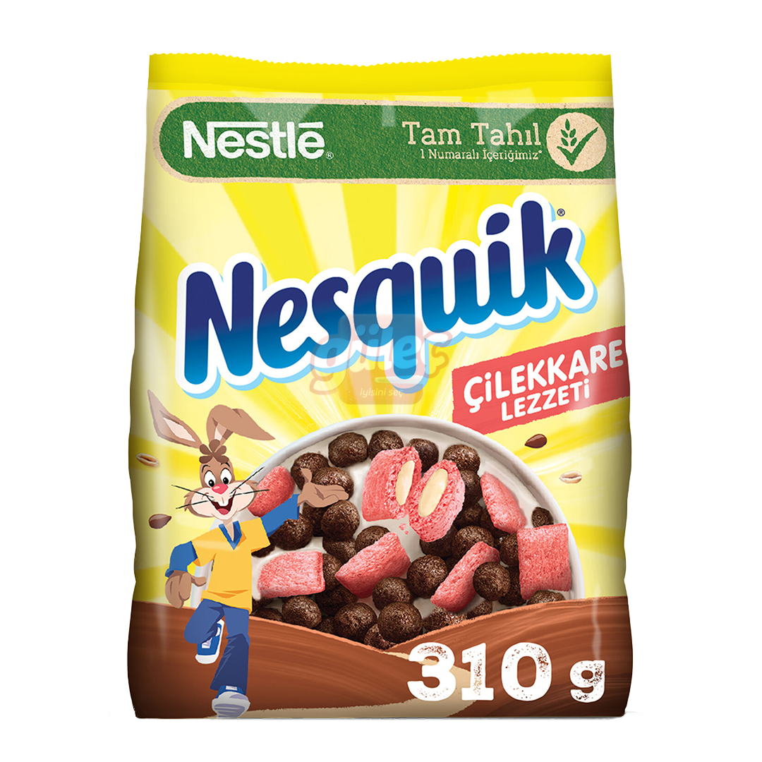 Nesquik Çilekli Kakaolu Tahıl Gevreği 310 G