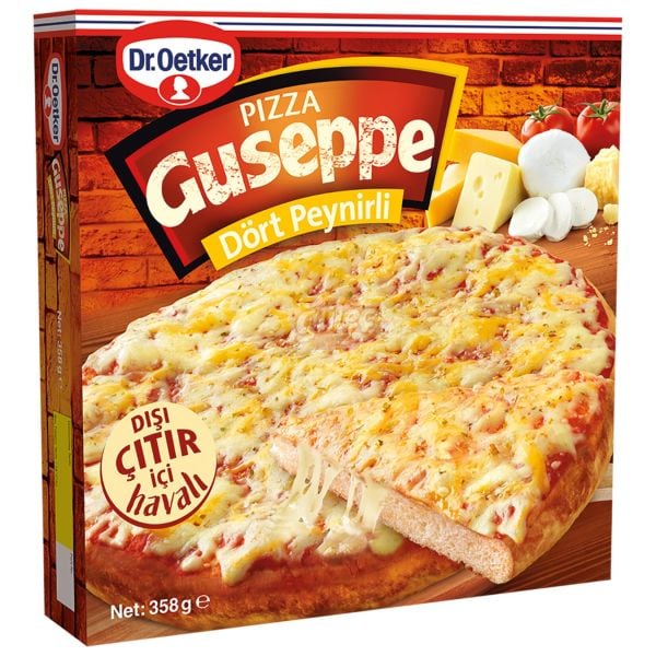 Dr. Oetker Guseppe Dört Peynirli Pizza 358 G