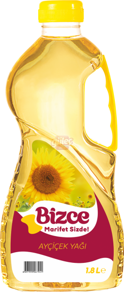 Bizce Ayçiçek Yağı 1,8 L