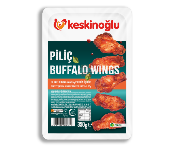 Keskinoğlu Piliç Buffalo Wings 350 G