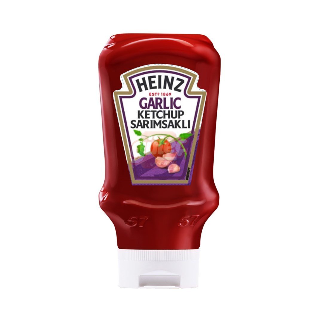 Heinz Sarımsaklı Ketçap 460 G