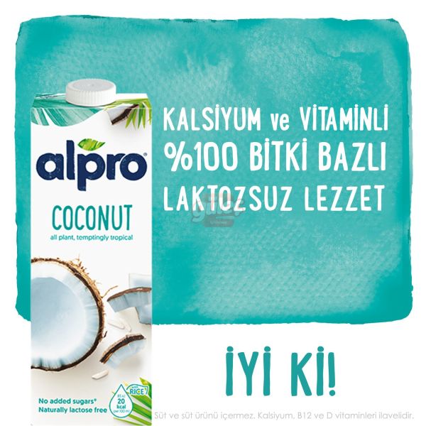 Alpro Hindistan Cevizi Sütü 1 L