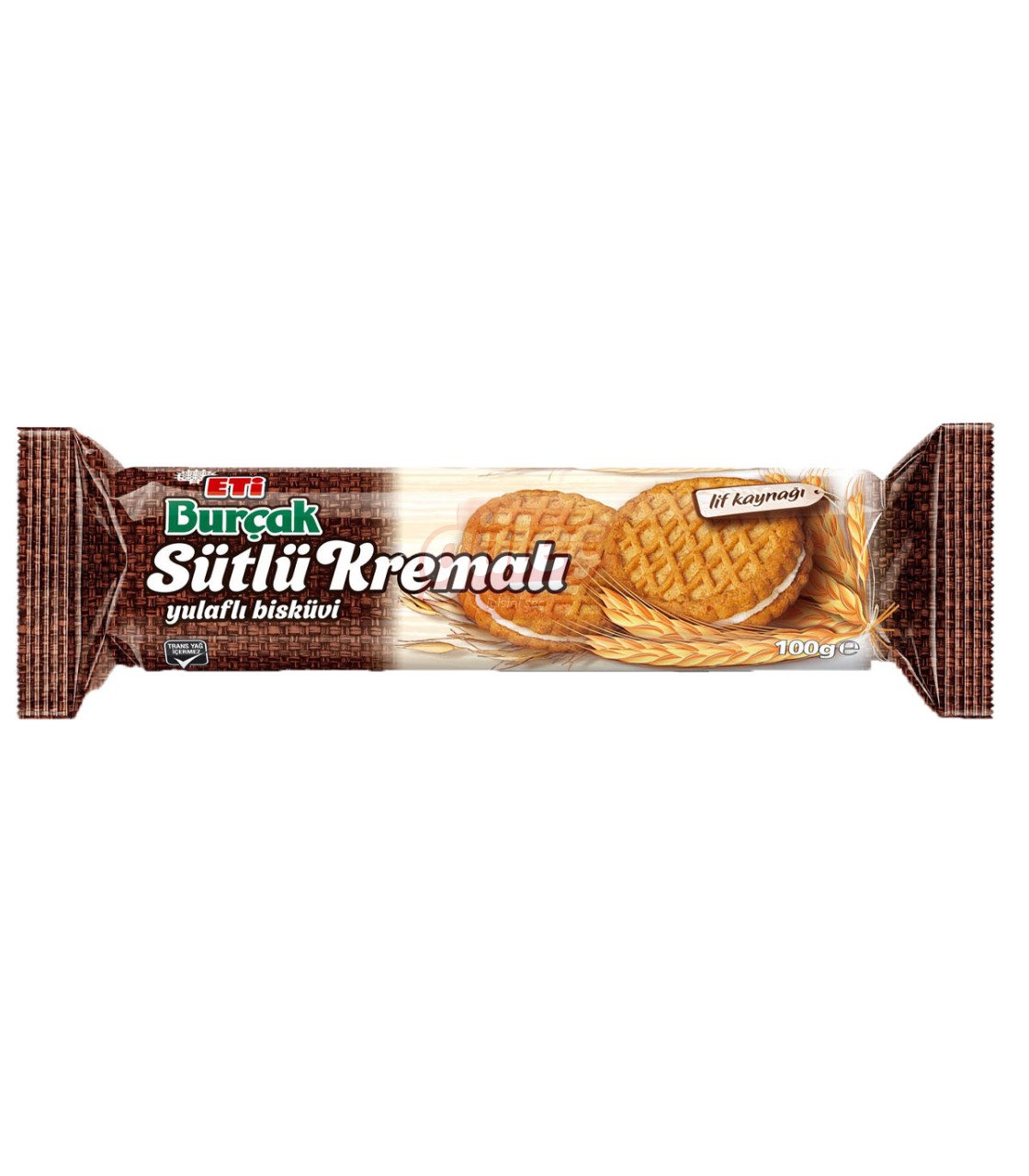 Eti Burçak Sütlü Kremalı Bisküvi 100 G