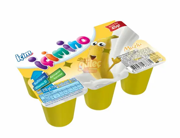 İçim İçimino Büyüme Küpü Muzlu 6 x 40 G