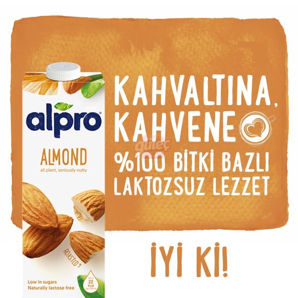 Alpro Badem Sütü 1 L