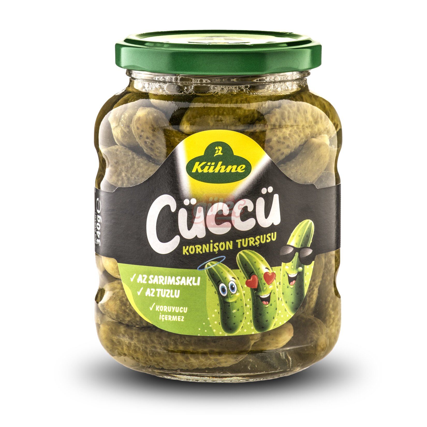 Kühne Cüccü Çocuklar İçin Kornişon Turşu 370 Ml