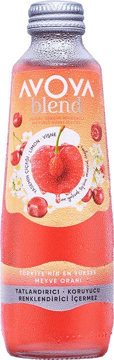 Avoya Blend Vişne Limon Meyveli Maden Suyu 6 x 250 Ml