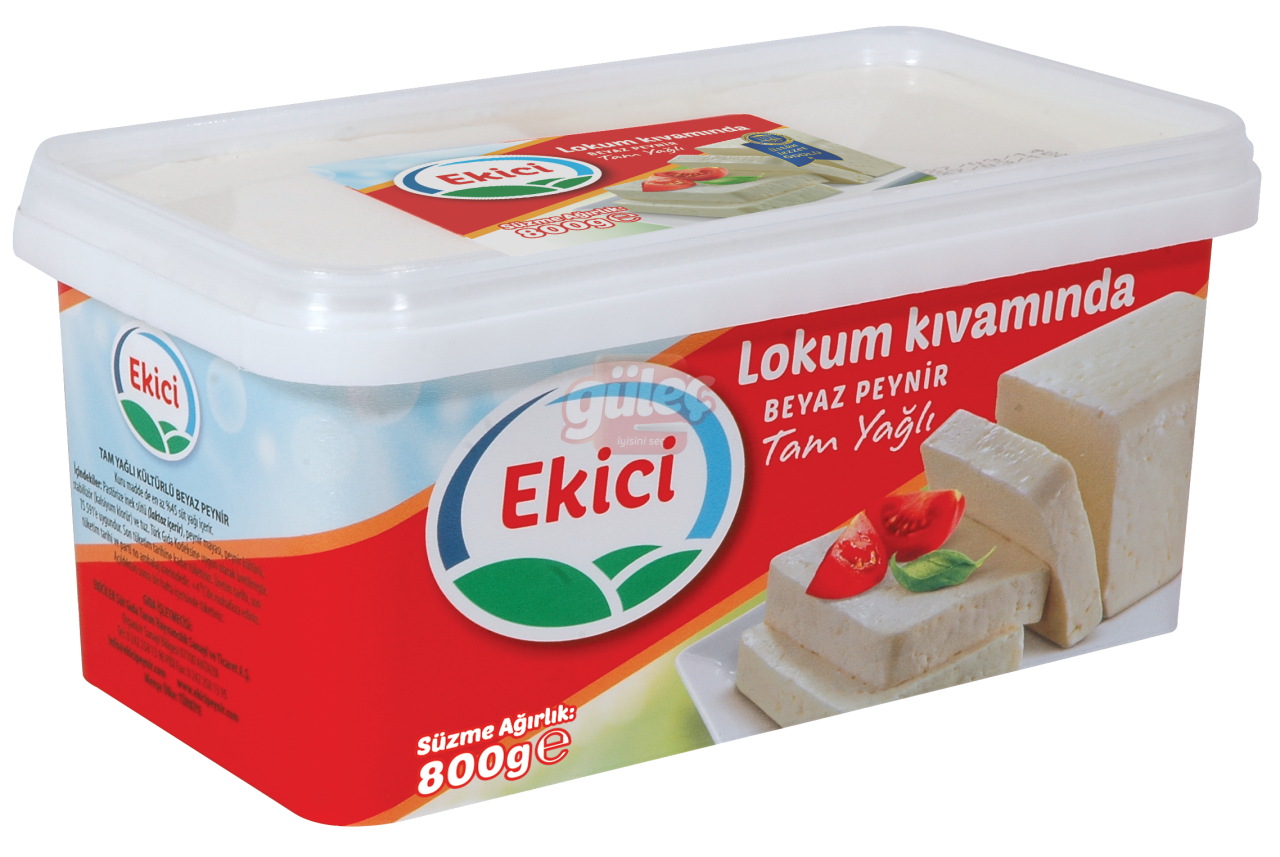 Ekici Lokum Kıvamında Tam Yağlı Beyaz Peynir 800 G