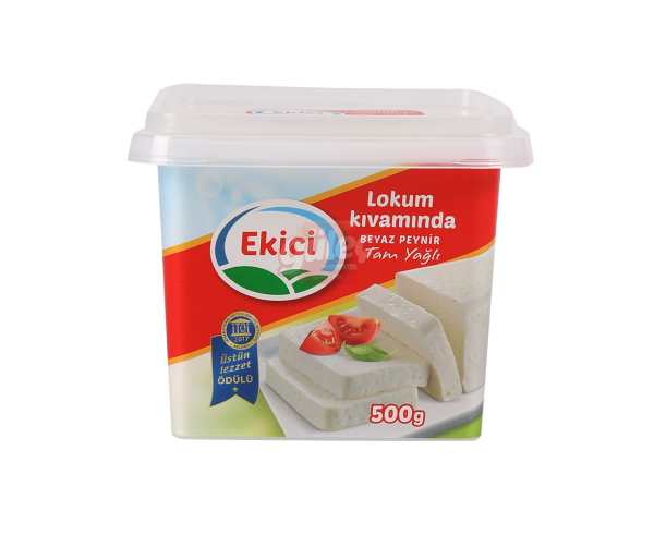 Ekici Lokum Kıvamında Tam Yağlı Beyaz Peynir 500 G