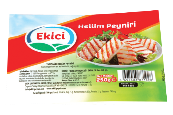 Ekici Hellim Peyniri 250 G
