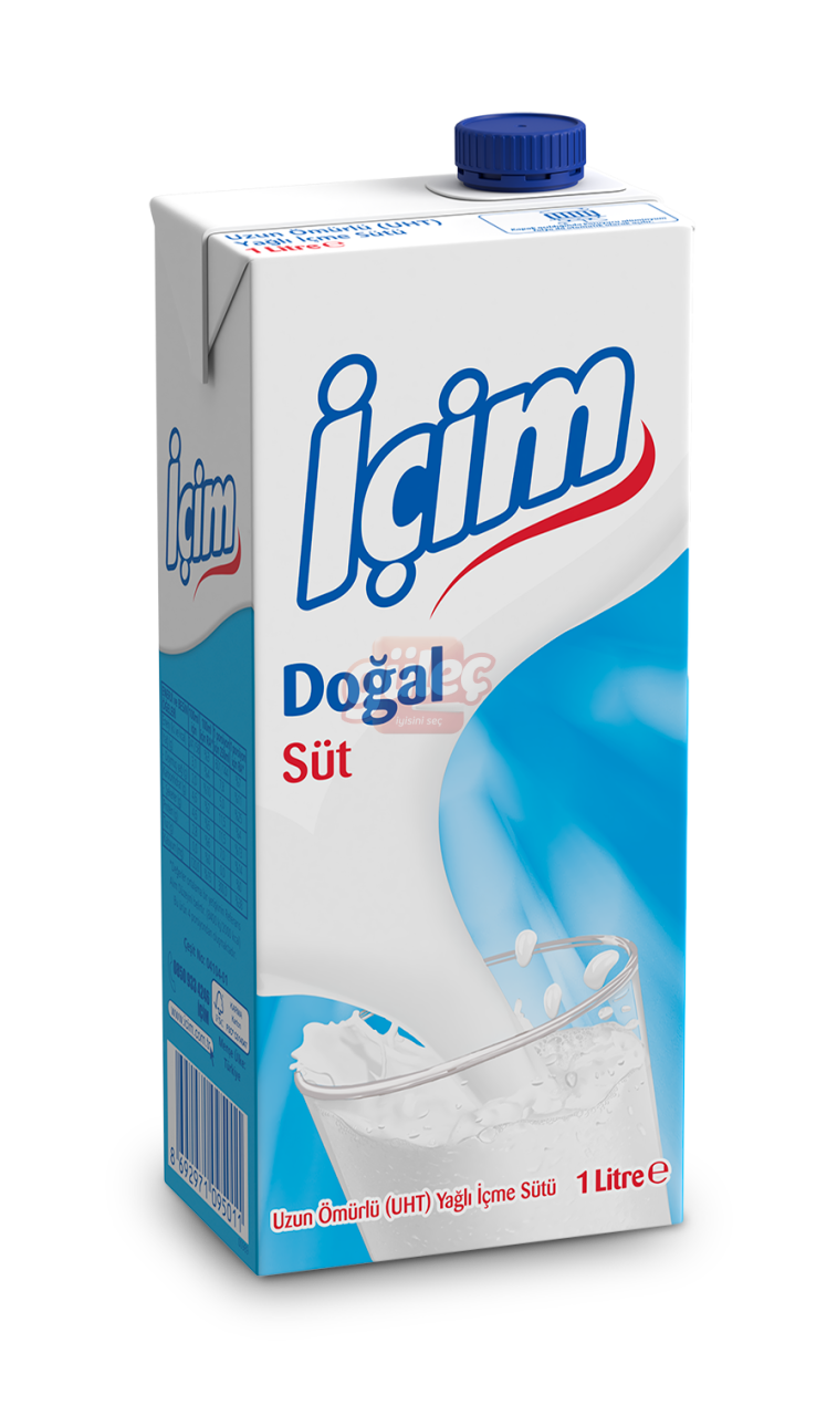 İçim Tam Yağlı Süt 1 L