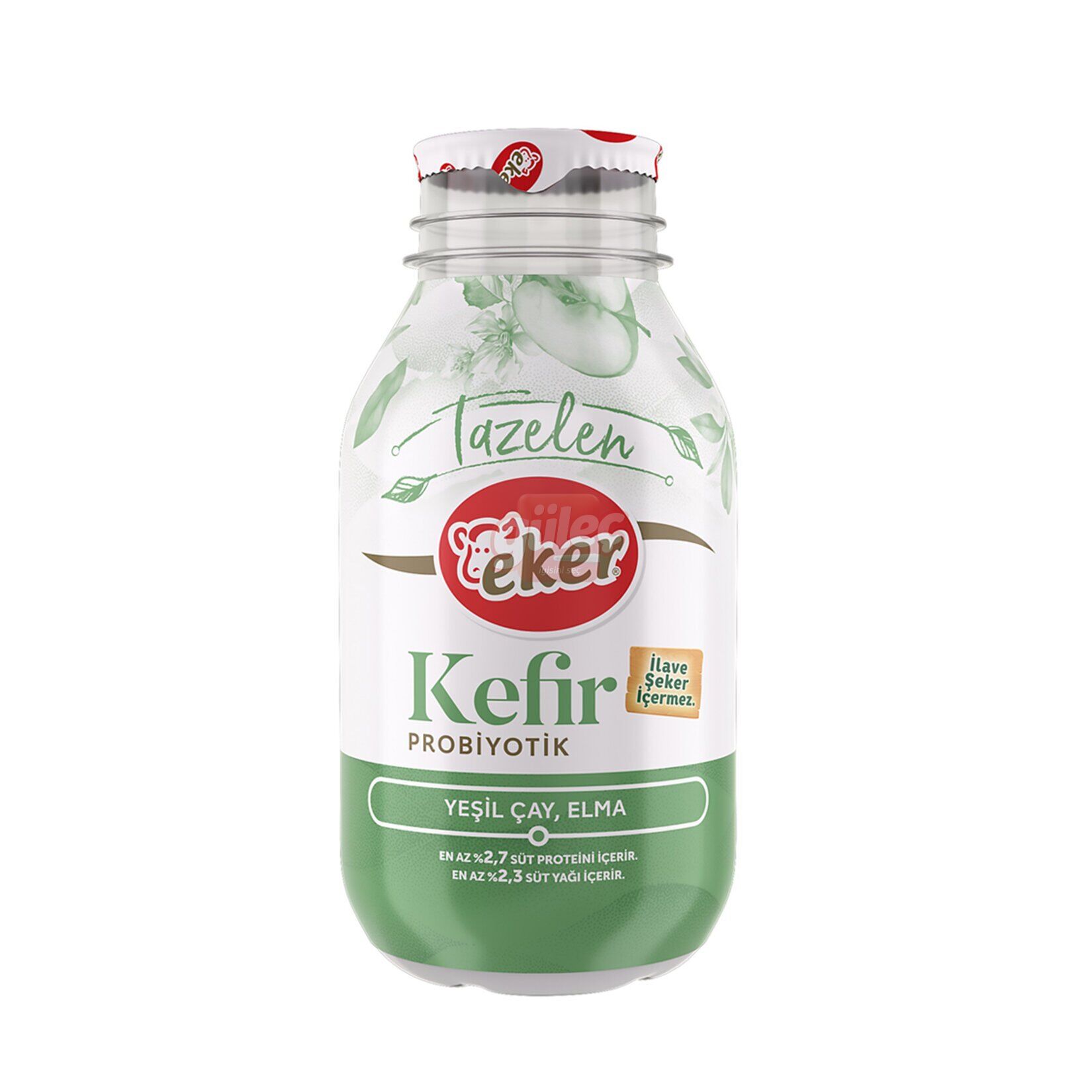 Eker Kefir Detoks Yeşil Çay Elma 290 Ml
