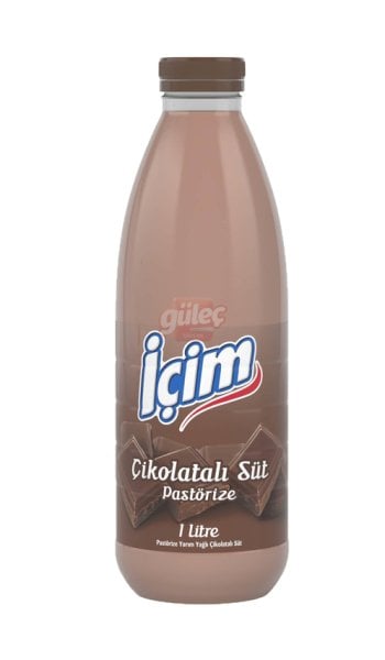 İçim Çikolatalı Pastörize Süt 1 L