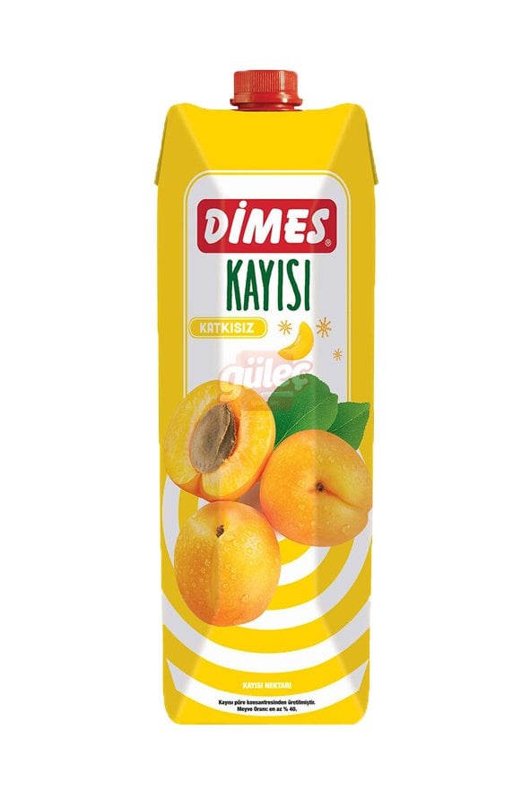 Dimes Kayısı Nektarı Prizma Kutu 1 L