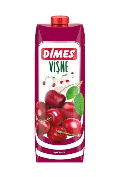 Dimes Vişne İçeceği Prizma Kutu 1 L