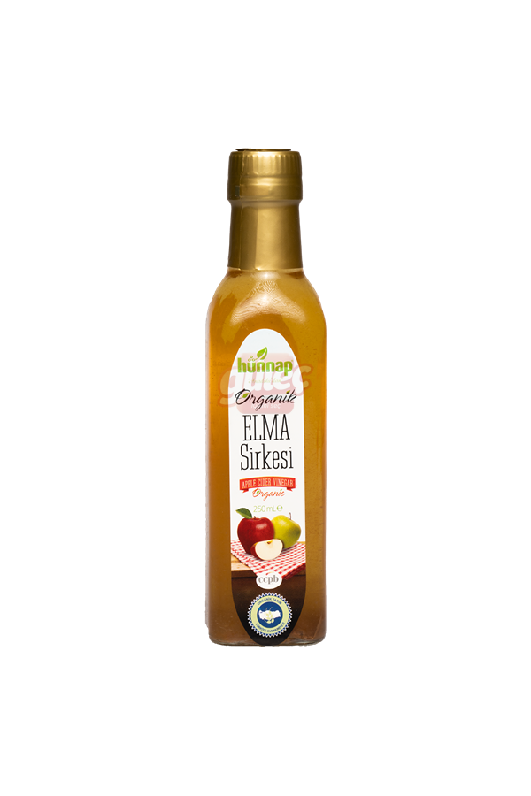 Hünnap Organik Elma Sirkesi 250 Ml