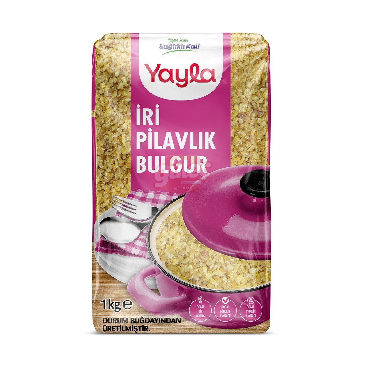 Yayla İri Pilavlık Bulgur 1 Kg