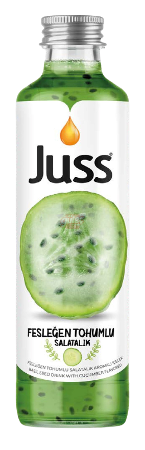 Juss Fesleğen Tohumlu Salatalık Aromalı İçecek 250 Ml