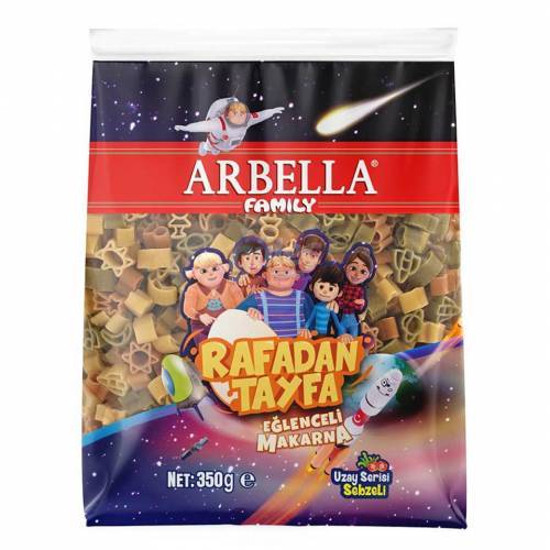 Arbella Family Sebzeli Eğlenceli Makarna 350 G