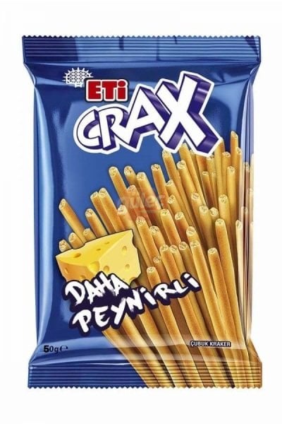 Eti Crax Daha Peynirli Çubuk Kraker 50 G