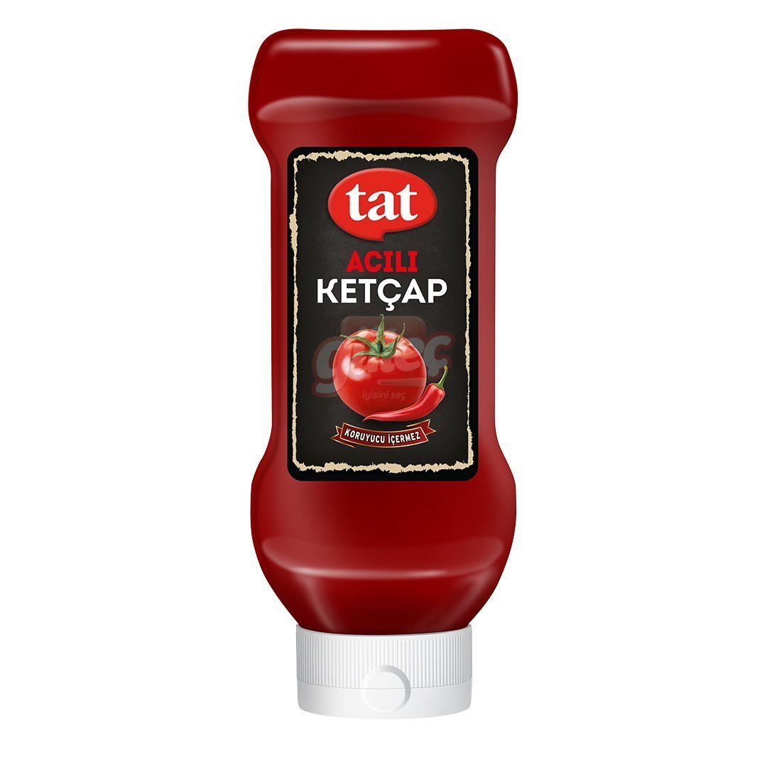Tat Acılı Ketçap 650 G