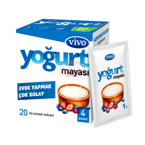 Vivo Yoğurt Mayası 1 G x 4 Paket