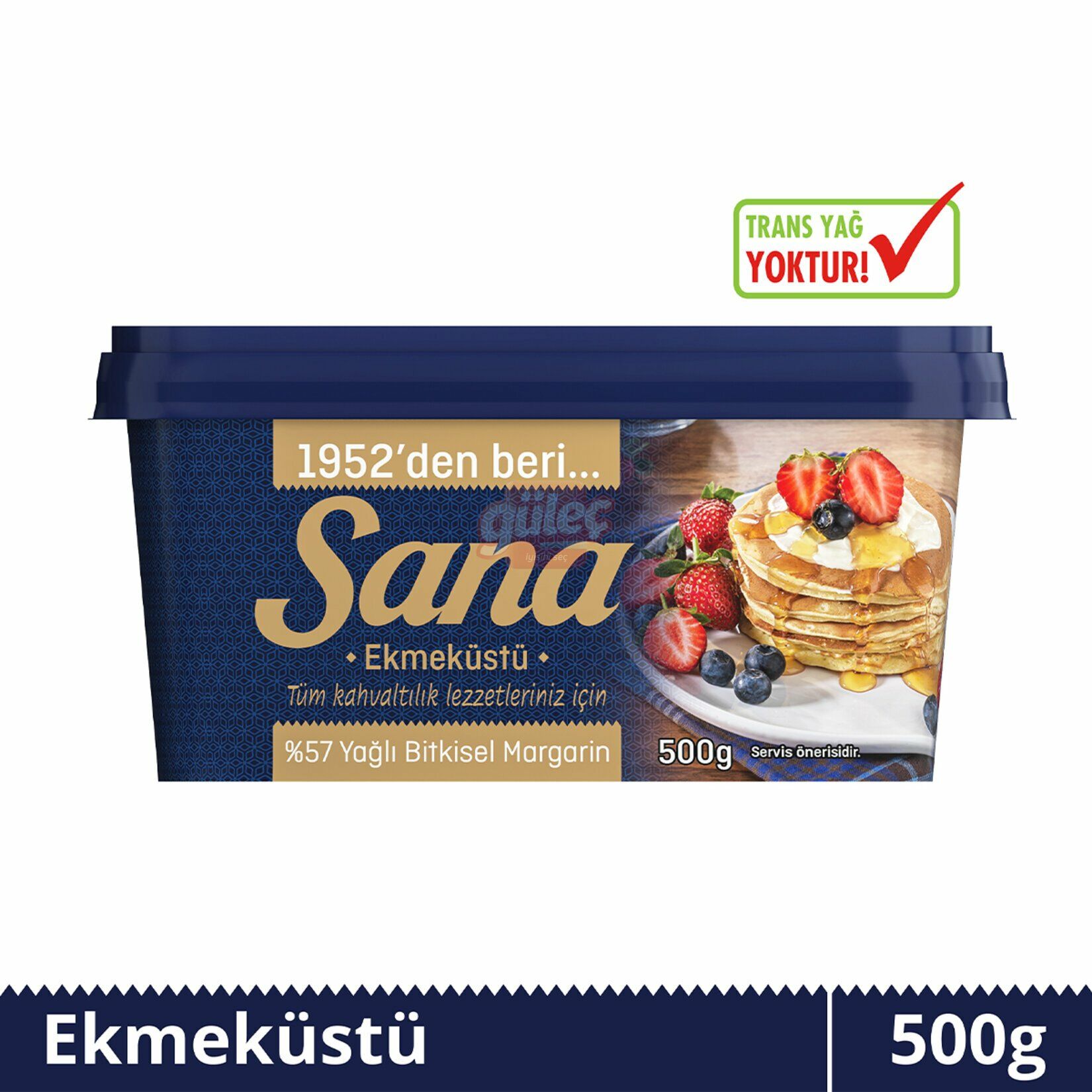 Sana Ekmek Üstü Kase Margarin 500 G