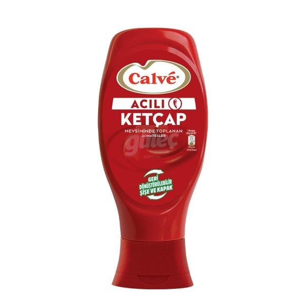 Calve Acılı Ketçap 400 G