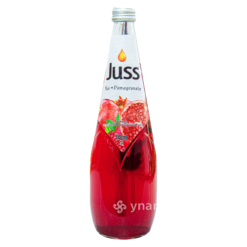 Juss Nar Aromalı Cam Şişe İçecek  740 Ml