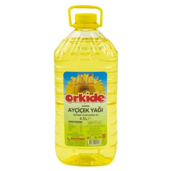 Orkide Pet Şişe Ayçiçek Yağı 4,5 L