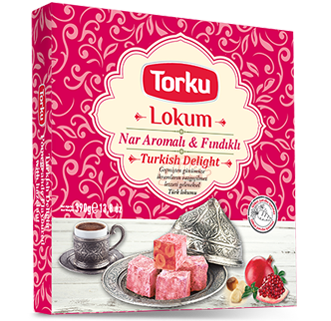 Torku Nar Aromalı Fındıklı Lokum 390 G