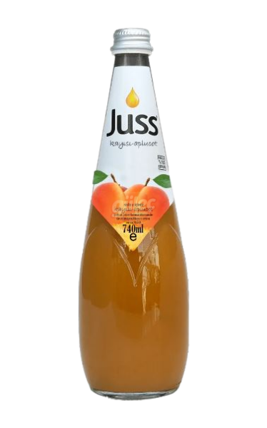Juss Kayısı Nektarı Cam Şişe 740 Ml