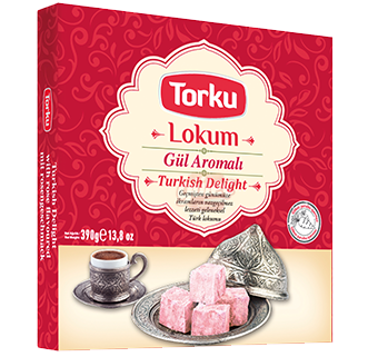 Torku Gül Aromalı Lokum 390 G
