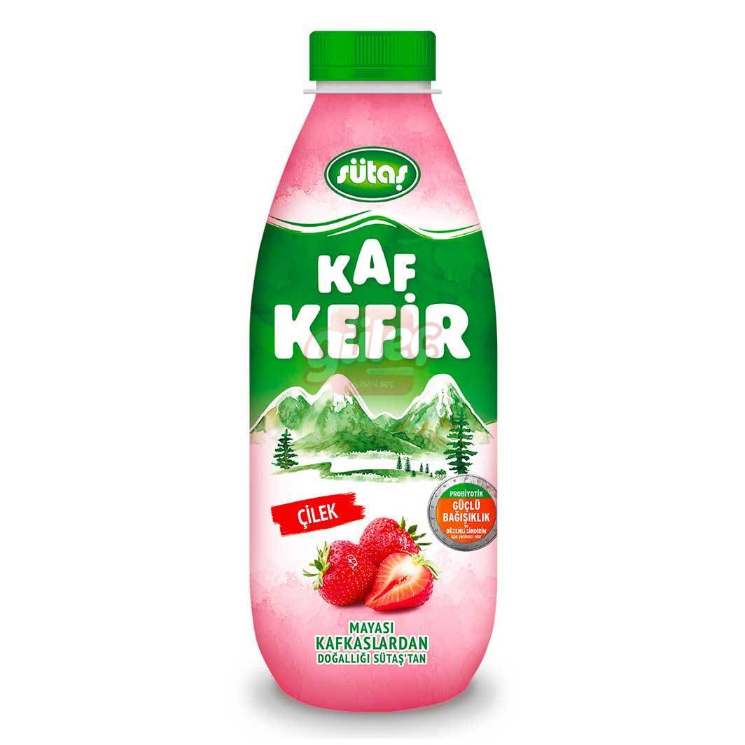 Sütaş Çilekli Kefir 1 L