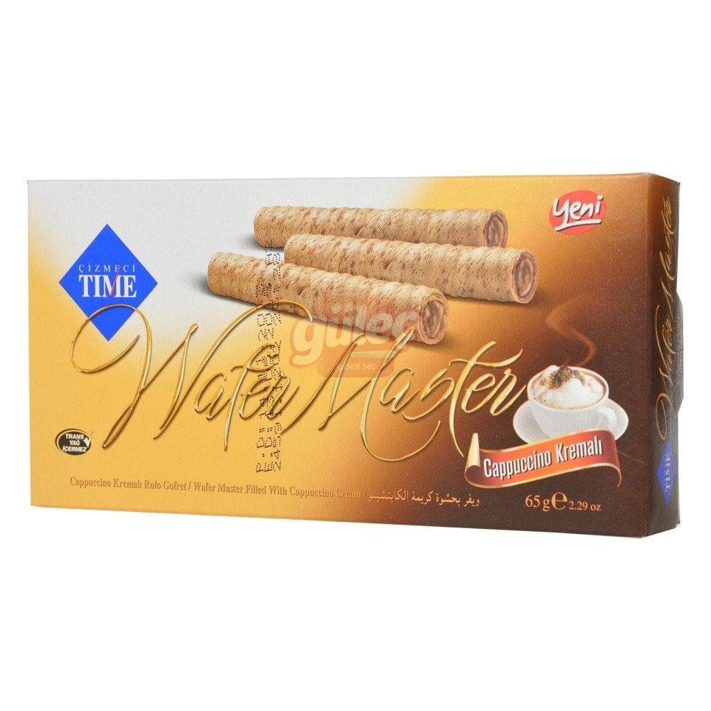 Çizmeci Wafer Master Cappucino Kremalı Gofret 65 G