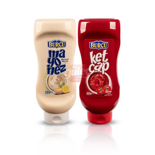 Burcu Ketçap 650 G+Mayonez 550 G