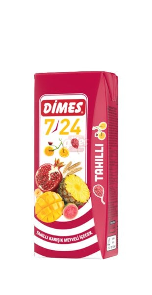 Dimes 7/24 Tahıllı Meyve Suyu 200 Ml