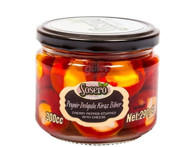 Sosero Peynir Dolgulu Kiraz Biber 290 G