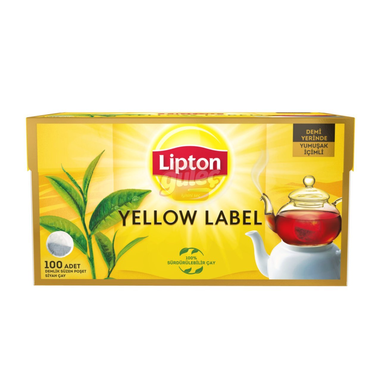 Lipton Yellow Label Demlik Poşet Çay 100'lü 320 G