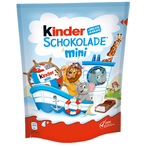 Kinder Schokolade Mini Süt Dolgulu Çikolata 120 G